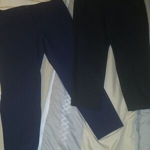 Women’s Pull-On Stretch Pants - Navy and Black